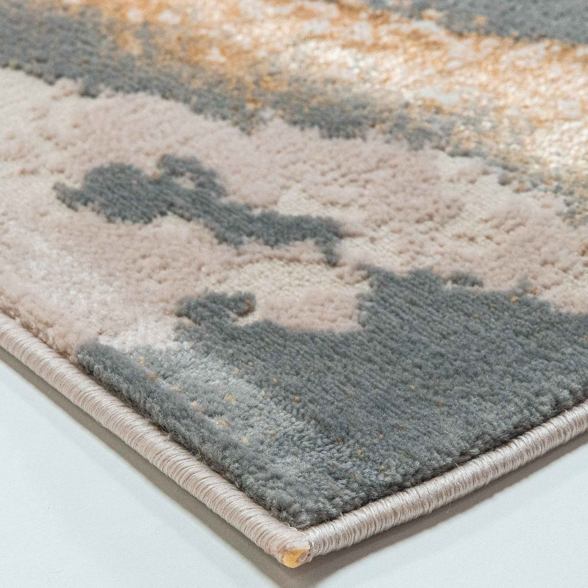 Tapete Decorativo TERRA T9038 - Crema - Polipropileno | Poliéster - Hecho a Mano - Dorzav