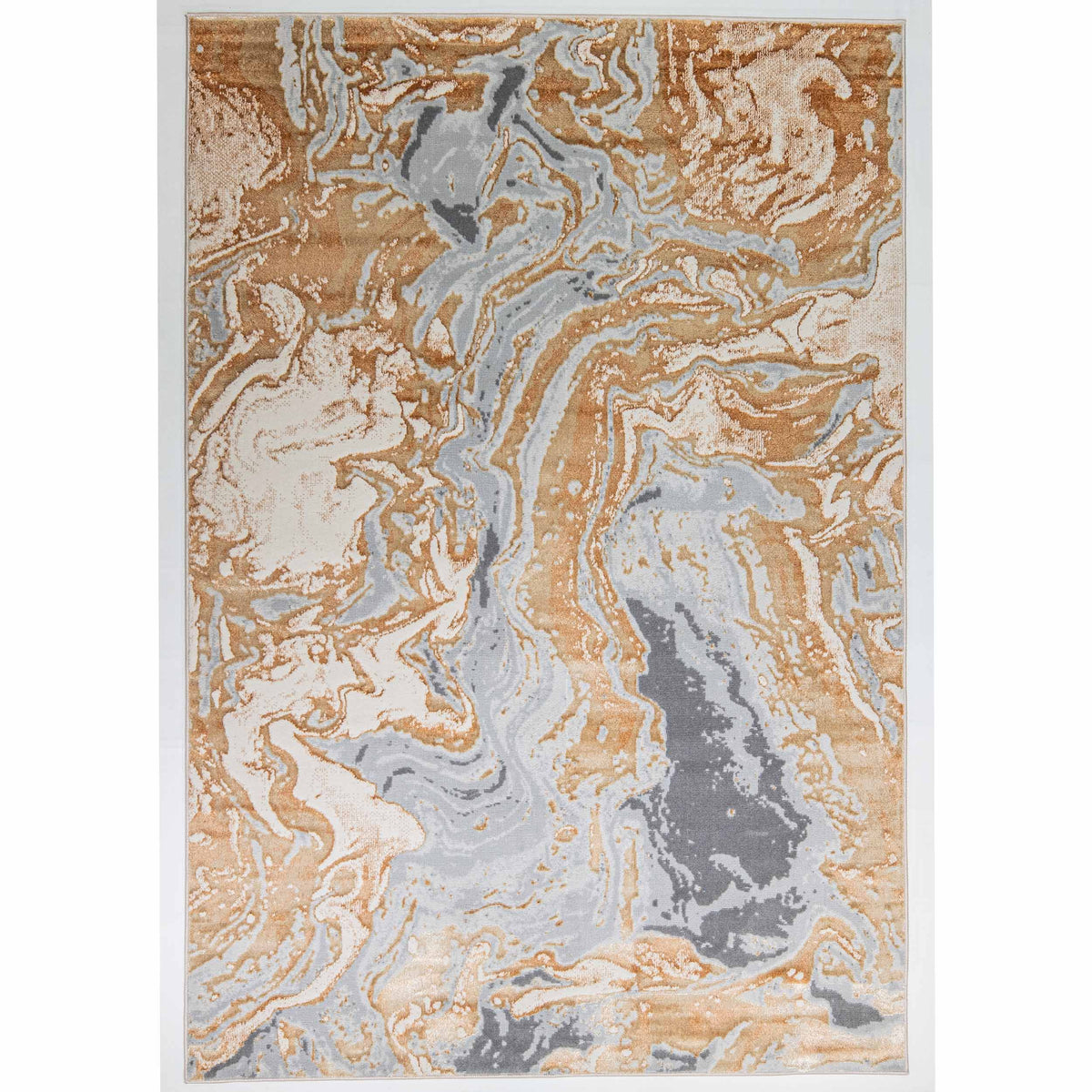 Tapete Decorativo TERRA T9039 - Crema - Polipropileno | Poliéster - Hecho a Mano - Dorzav