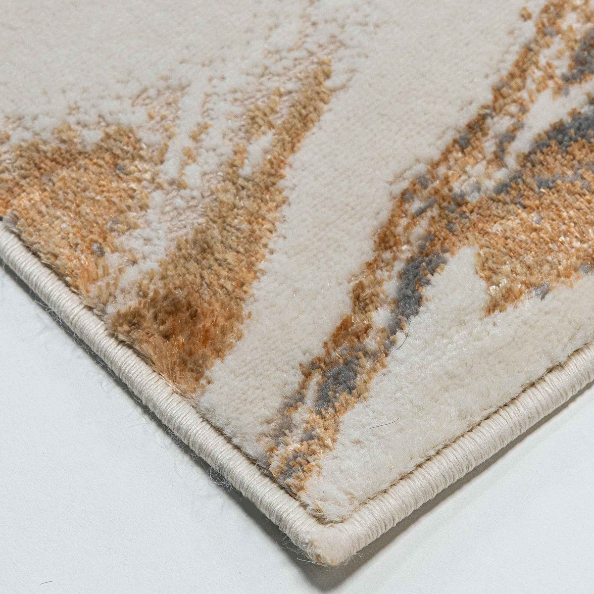 Tapete Decorativo TERRA T9040 - Crema - Polipropileno | Poliéster - Hecho a Mano - Dorzav