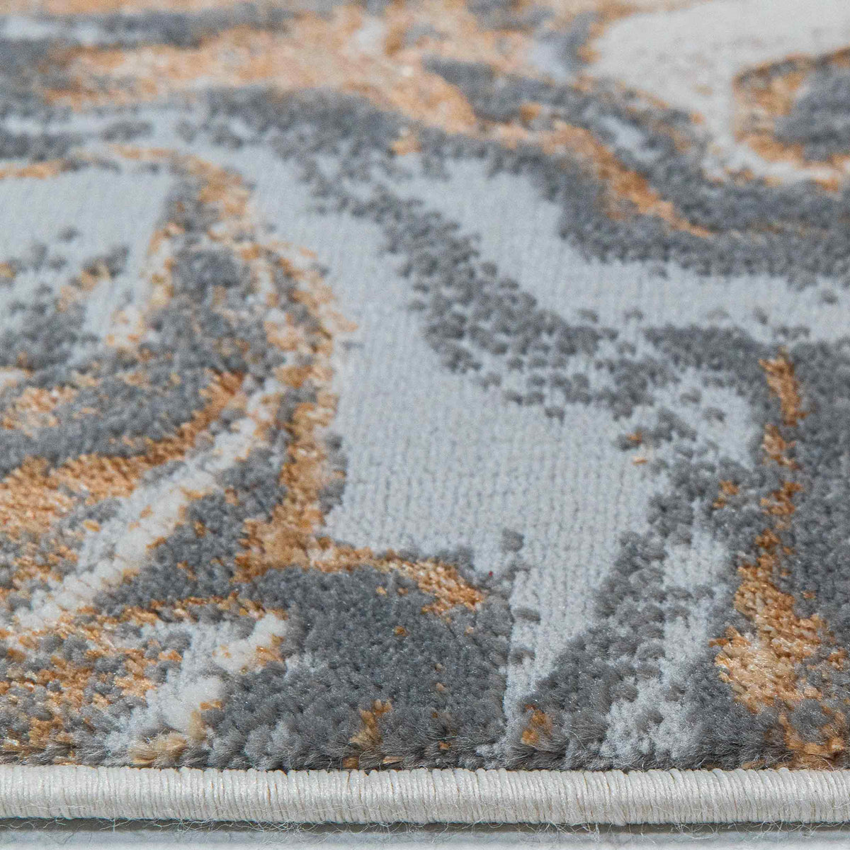 Tapete Decorativo TERRA T9040 - Crema - Polipropileno | Poliéster - Hecho a Mano - Dorzav
