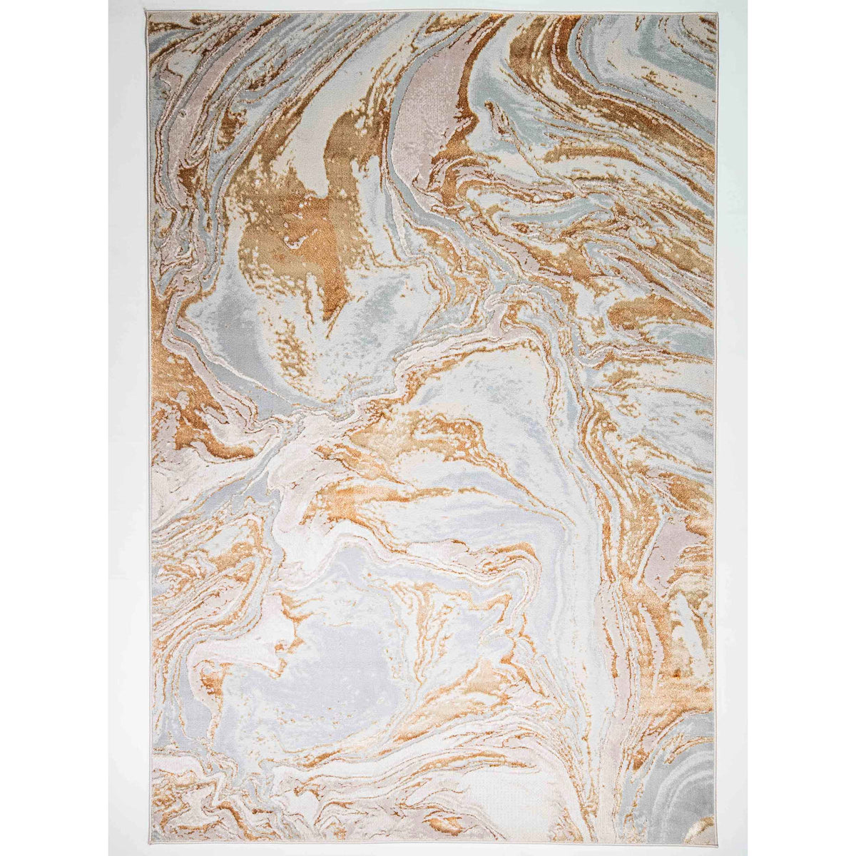 Tapete Decorativo TERRA T9041 - Crema - Polipropileno | Poliéster - Hecho a Mano - Dorzav