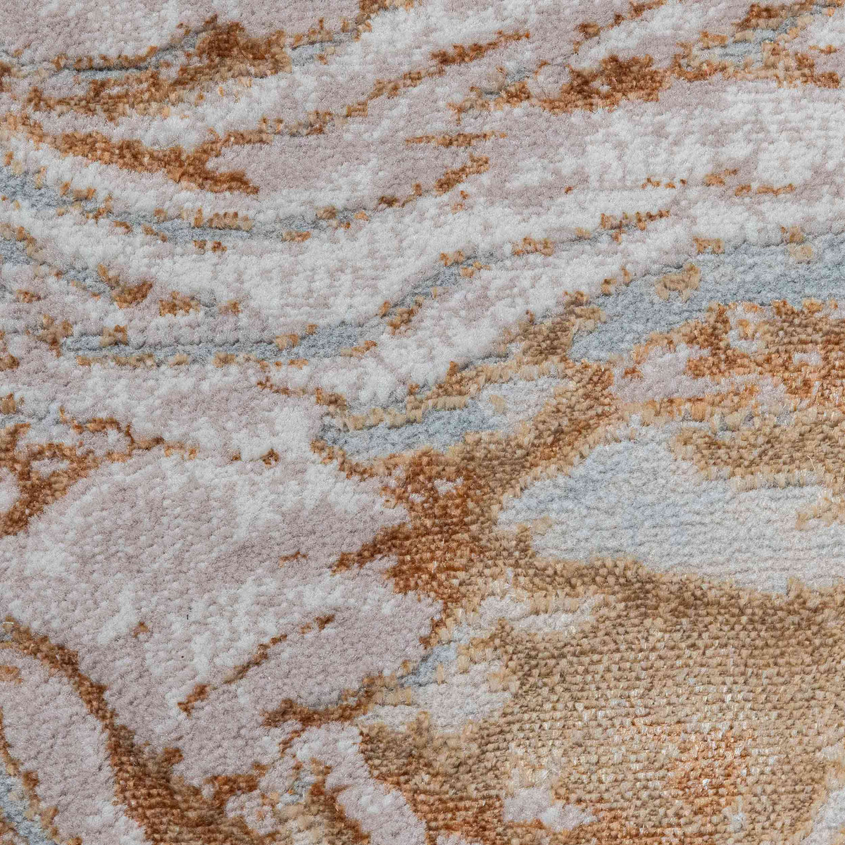 Tapete Decorativo TERRA T9041 - Crema - Polipropileno | Poliéster - Hecho a Mano - Dorzav
