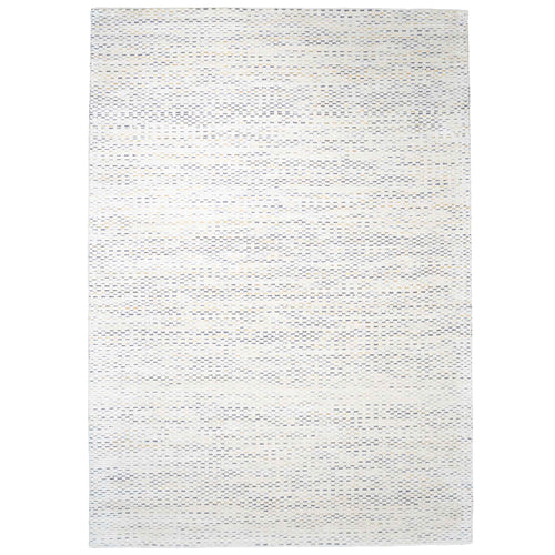 Tapete Decorativo THANE N4013 - Crema - Viscosa | Lana - Hecho a Mano - Dorzav