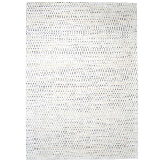 Tapete Decorativo THANE N4013 - Crema - Viscosa | Lana - Hecho a Mano - Dorzav