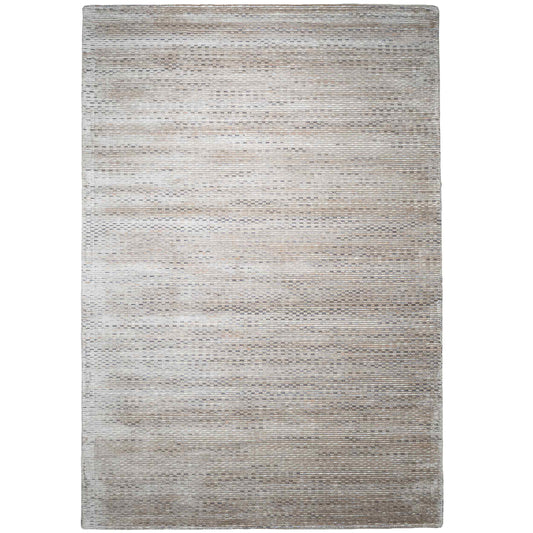 Tapete Decorativo THANE N4014 - Tabaco - Viscosa | Lana - Hecho a Mano - Dorzav