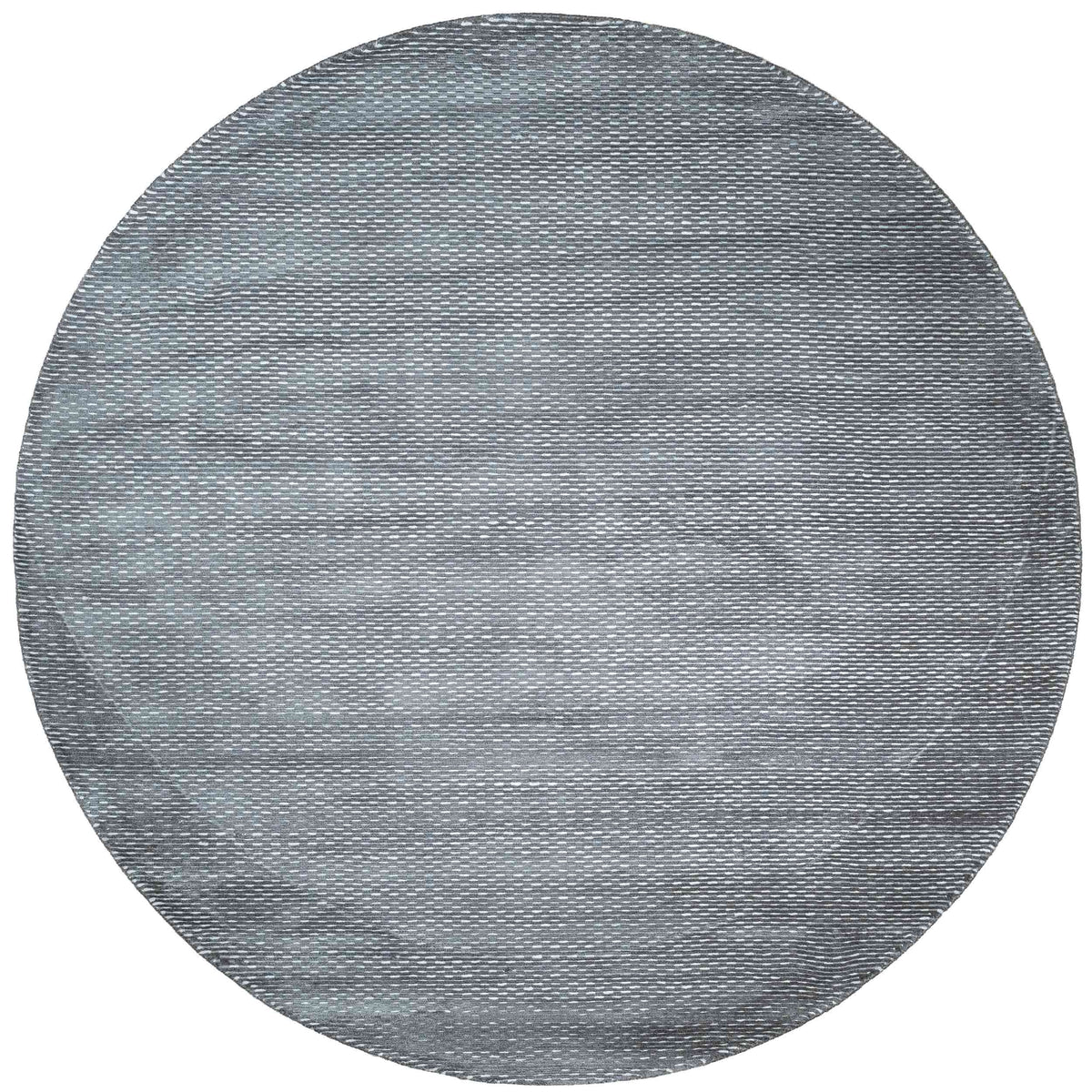 Tapete Decorativo THANE N4015R - Gris - Viscosa | Lana - Hecho a Mano - Dorzav