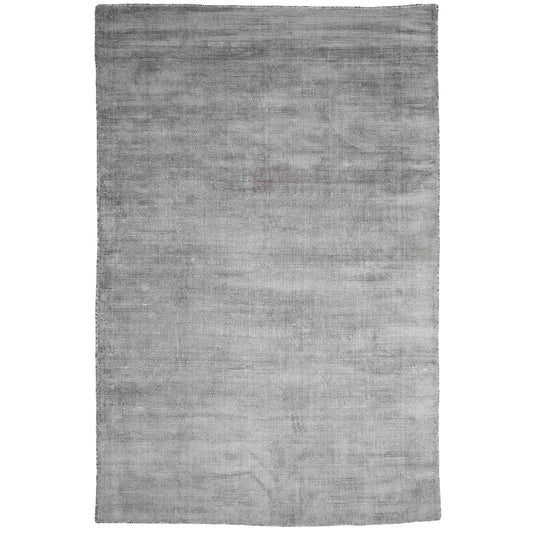 Tapete Decorativo UMA N8052 - Gris - Viscosa | Algodón - Hecho a Mano - Dorzav