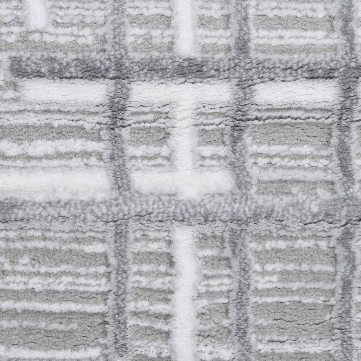Tapete Decorativo VALDA R1022 - Gris - Poliéster | Polipropileno - Hecho a Máquina - Dorzav