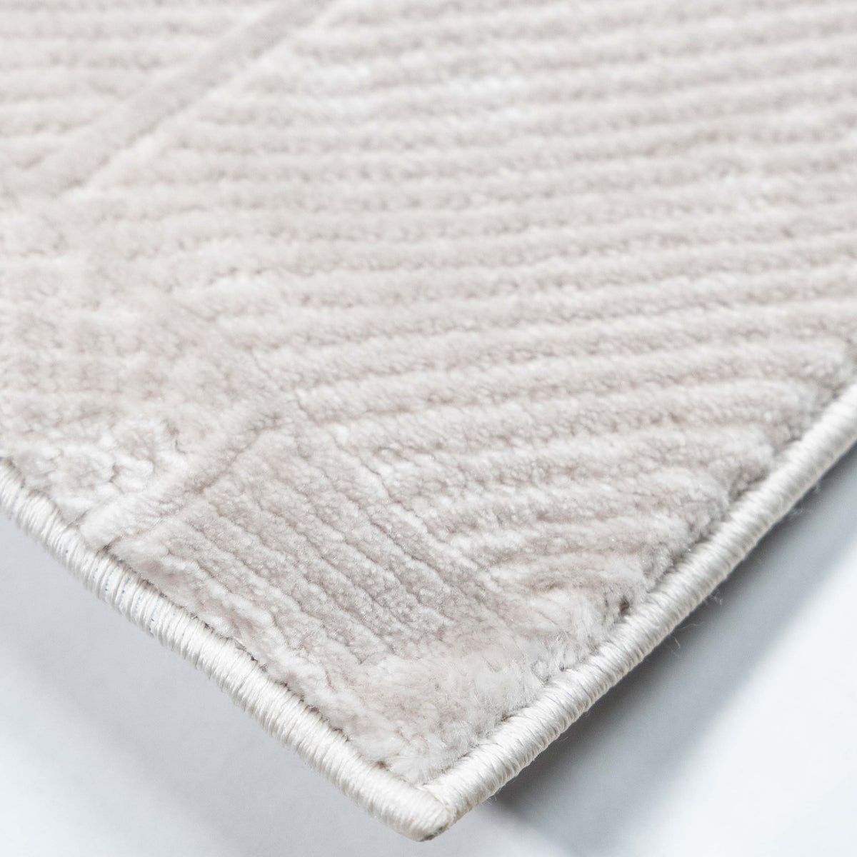 Tapete Decorativo VALDA R1023 - Beige - Poliéster | Polipropileno - Hecho a Máquina - Dorzav