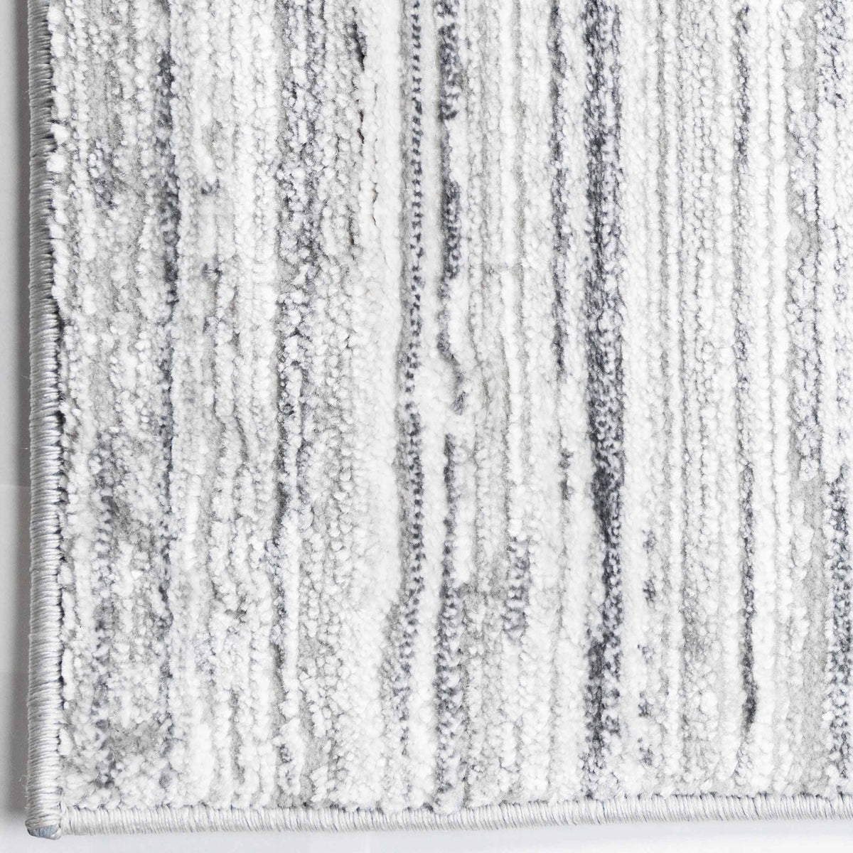 Tapete Decorativo VALDA R1024 - Gris - Poliéster | Polipropileno - Hecho a Máquina - Dorzav