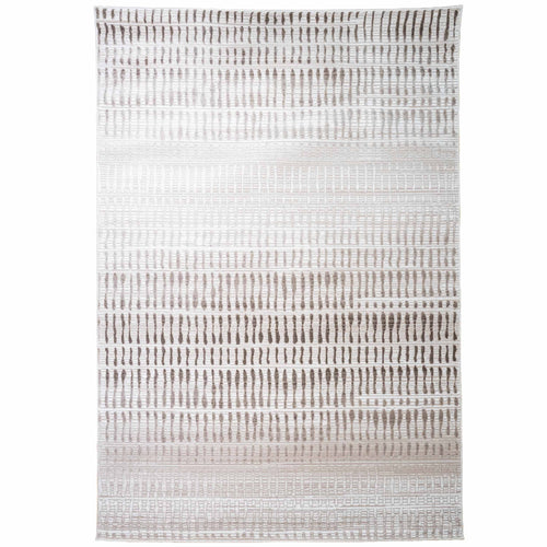 Tapete Decorativo VALDA R1025 - Crema - Poliéster | Polipropileno - Hecho a Máquina - Dorzav