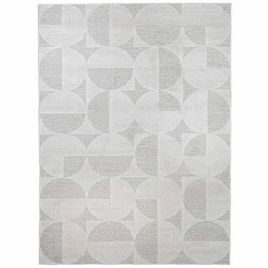 Tapete Decorativo VARSI R3020 - Crema - Poliéster | Polipropileno - Hecho a Máquina - Dorzav