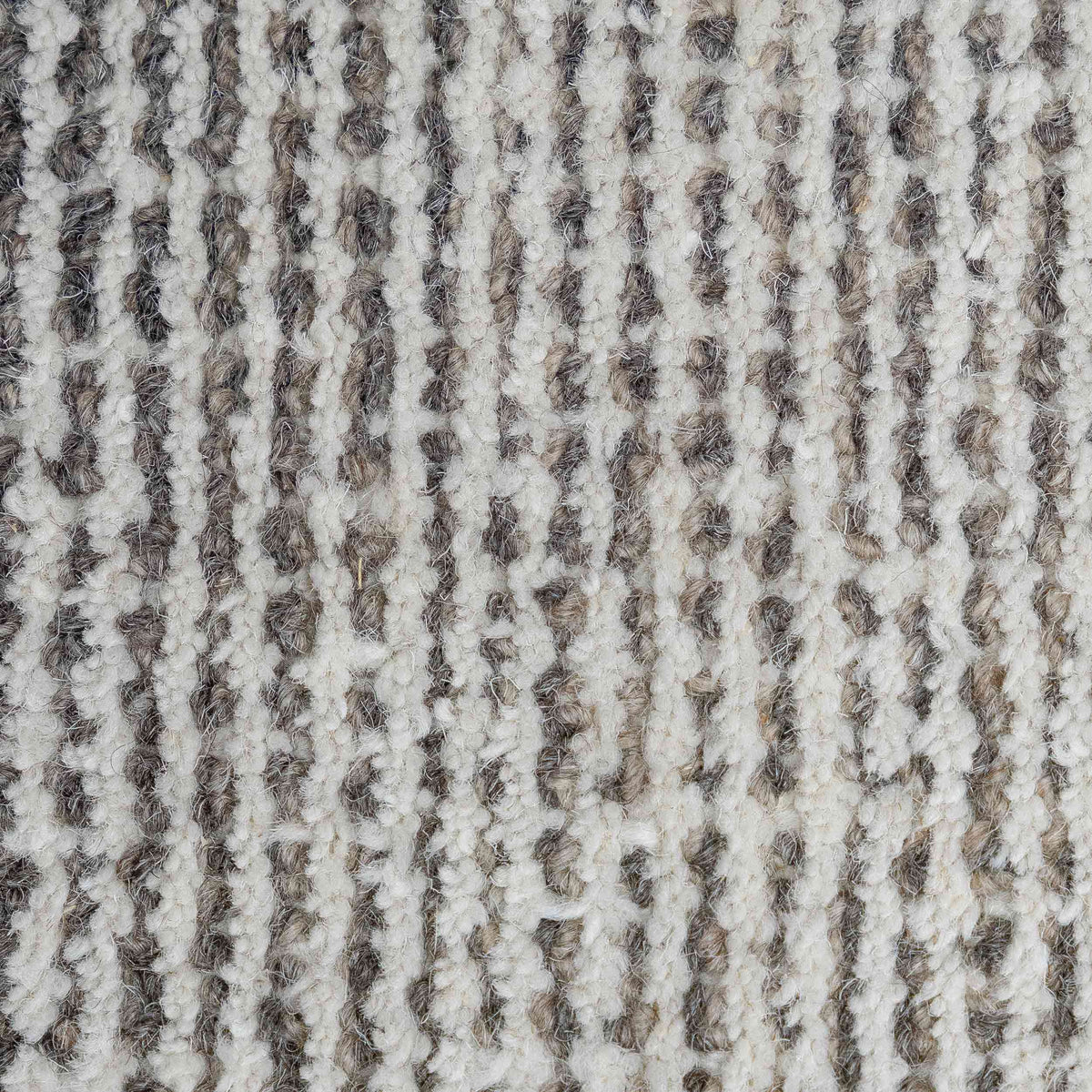 Tapete Decorativo VEDAS A1003 - Gris - Lana | Algodón - Hecho a Mano - Dorzav
