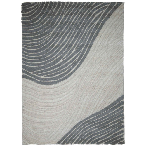 Tapete Decorativo VEDAS A1005 - Beige - Lana | Algodón - Hecho a Mano - Dorzav