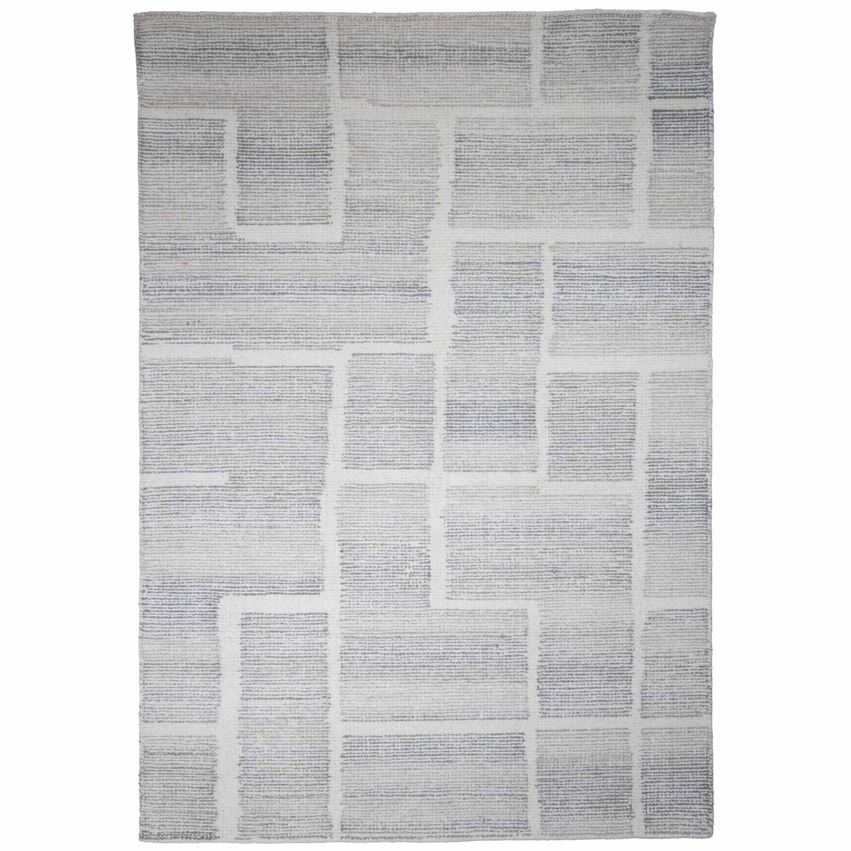 Tapete Decorativo VEDAS A1006 - Beige - Lana | Algodón - Hecho a Mano - Dorzav