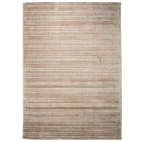 Tapete Decorativo ZULIKA N4021 - Taupe - Viscosa - Hecho a Mano - Dorzav