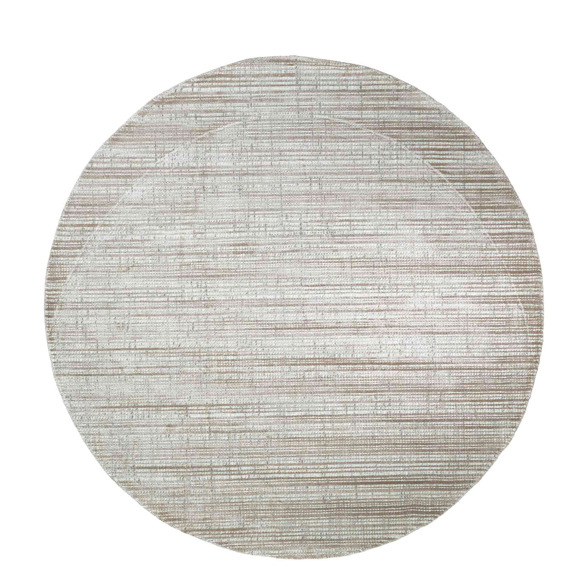 Tapete Decorativo ZULIKA N4021R - Taupe - Viscosa - Hecho a Mano - Dorzav