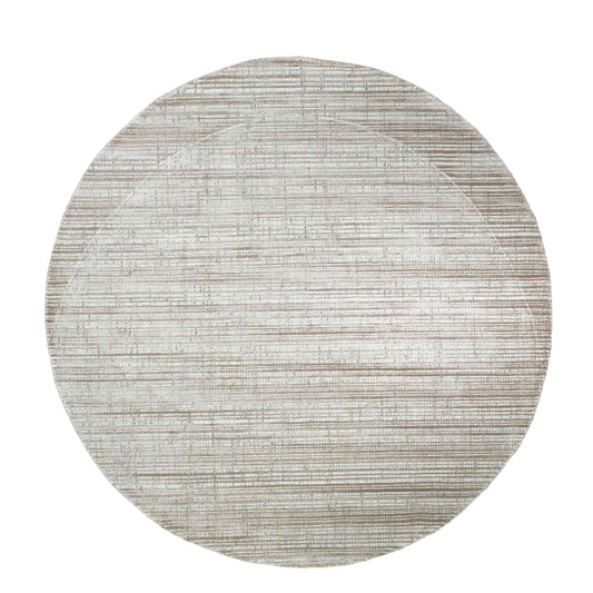 Tapete Decorativo ZULIKA N4021R - Taupe - Viscosa - Hecho a Mano - Dorzav
