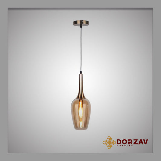 Candil Colgante Cadiz Ambar