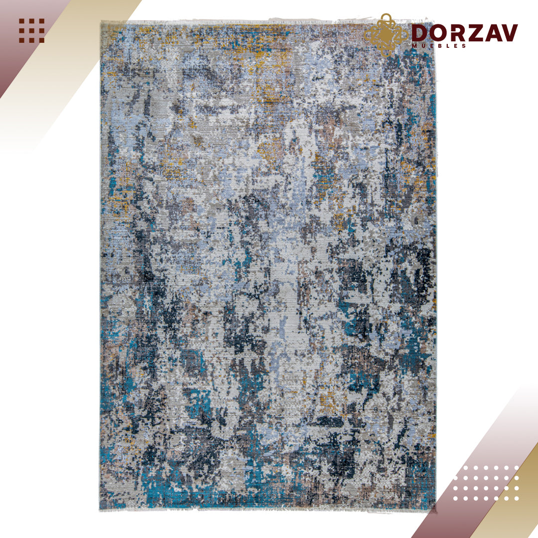 Tapete Decorativo Alaya T2143 Gris / Crema – Abstracto · Interior