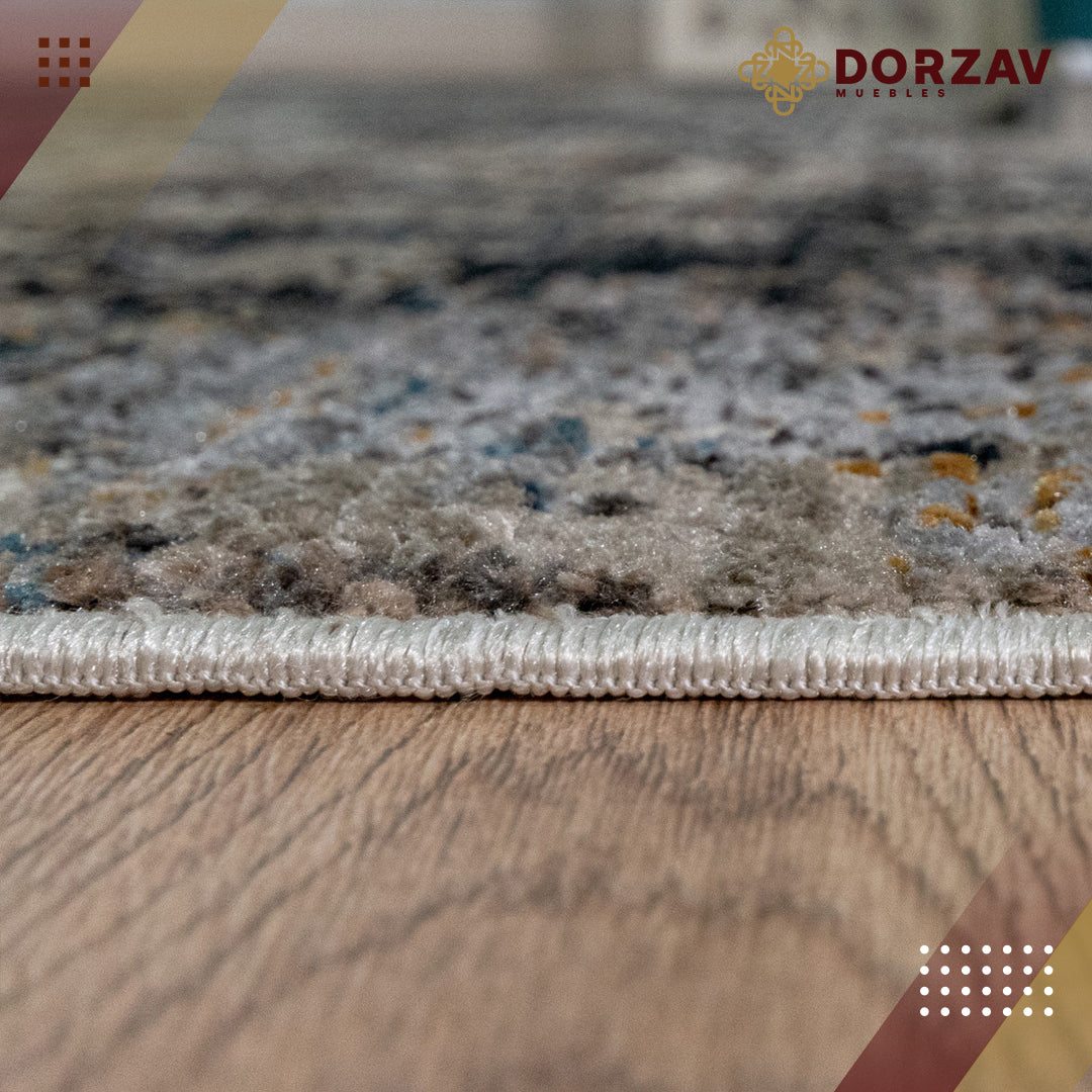 Tapete Decorativo Alaya T2143 Gris / Crema – Abstracto · Interior