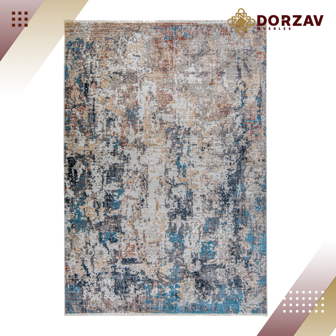 Tapete Decorativo Alaya T2145 Gris / Crema – Abstracto · Interior