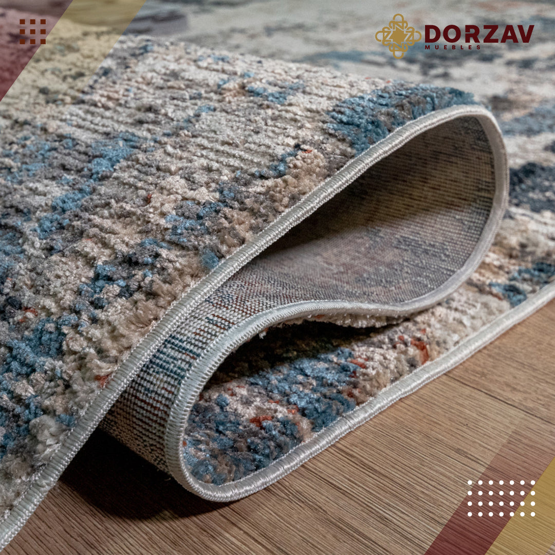 Tapete Decorativo Alaya T2145 Gris / Crema – Abstracto · Interior