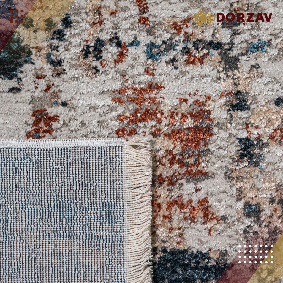 Tapete Decorativo Alaya T2145 Gris / Crema – Abstracto · Interior