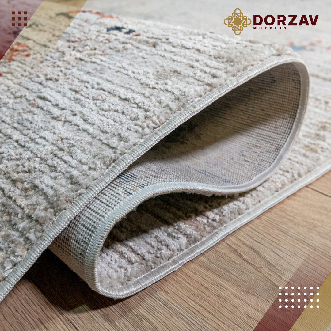 Tapete Decorativo Alaya T2146 Oro / Crema – Abstracto · Interior
