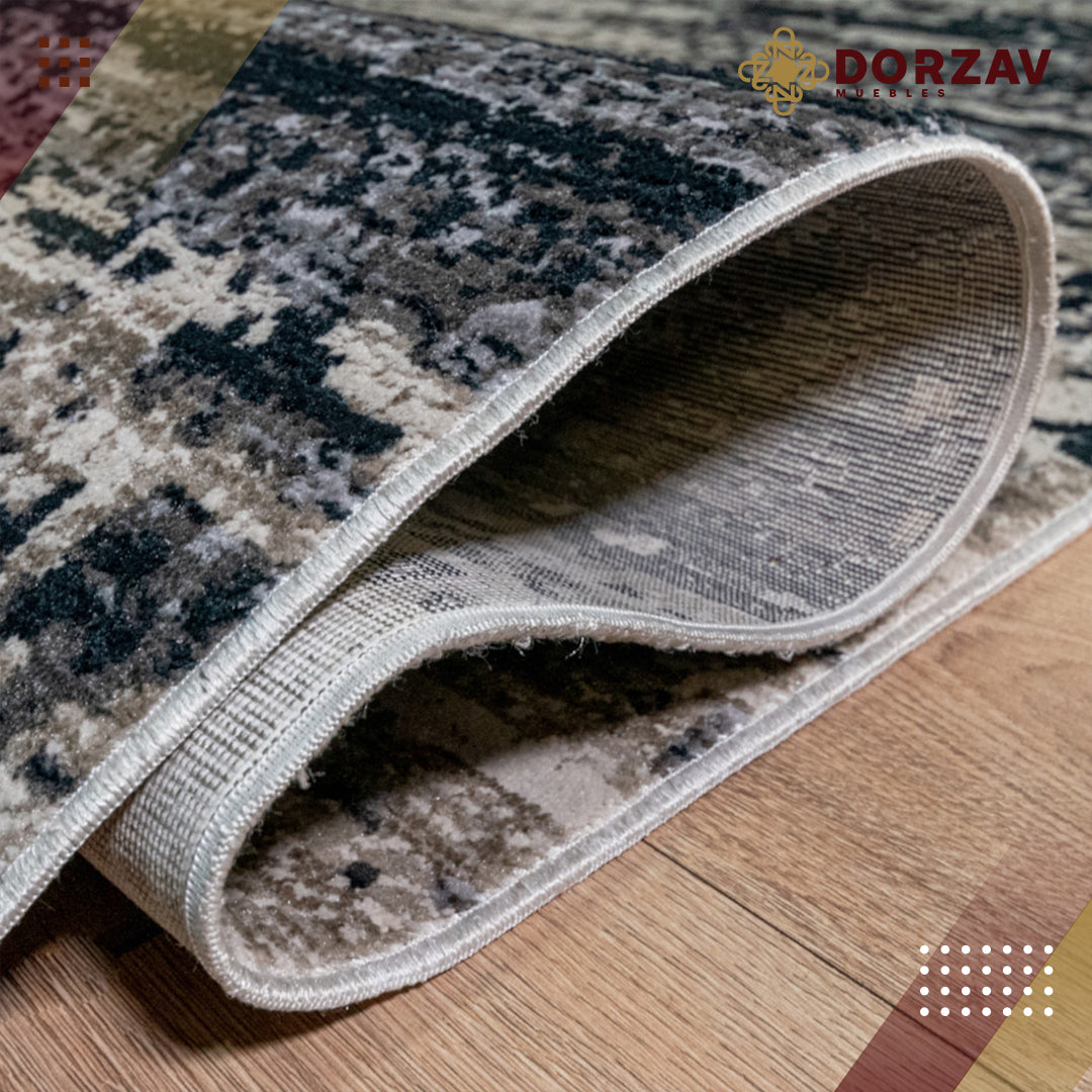 Tapete Decorativo Alaya T2148 Gris / Crema – Abstracto · Interior