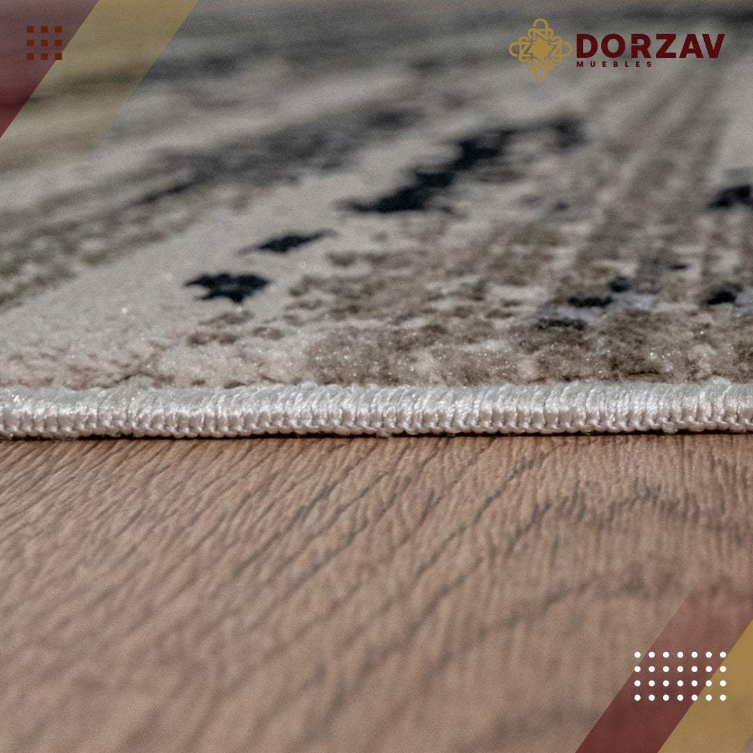 Tapete Decorativo Alaya T2148 Gris / Crema – Abstracto · Interior