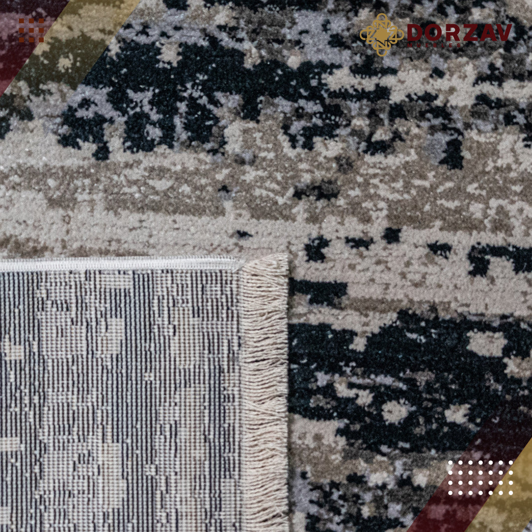 Tapete Decorativo Alaya T2148 Gris / Crema – Abstracto · Interior
