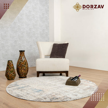 Tapete Decorativo Redondo Alayda T2203