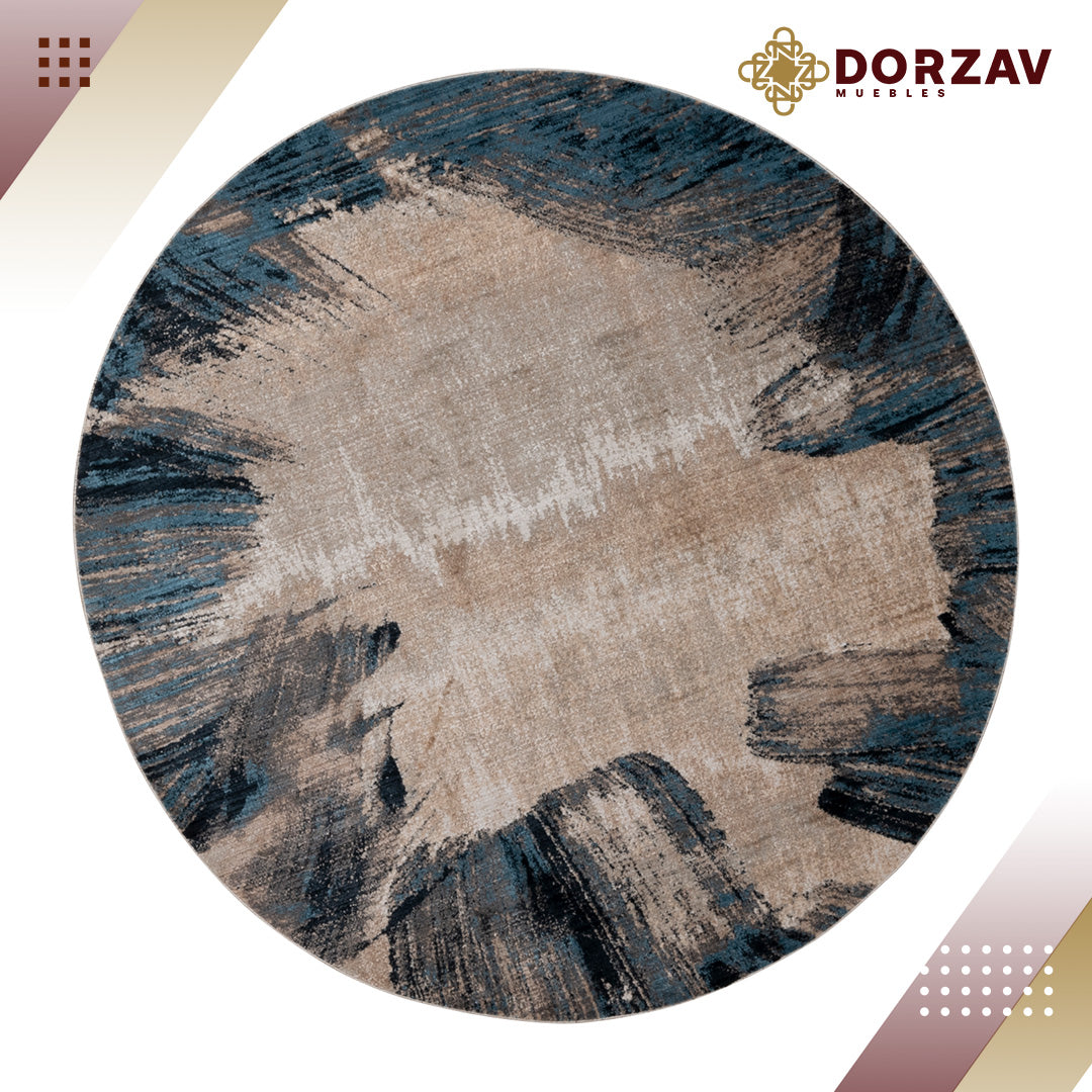 Tapete Decorativo Redondo Alayda T2206