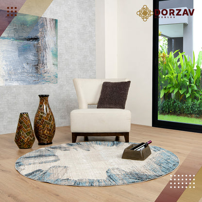 Tapete Decorativo Redondo Alayda T2206