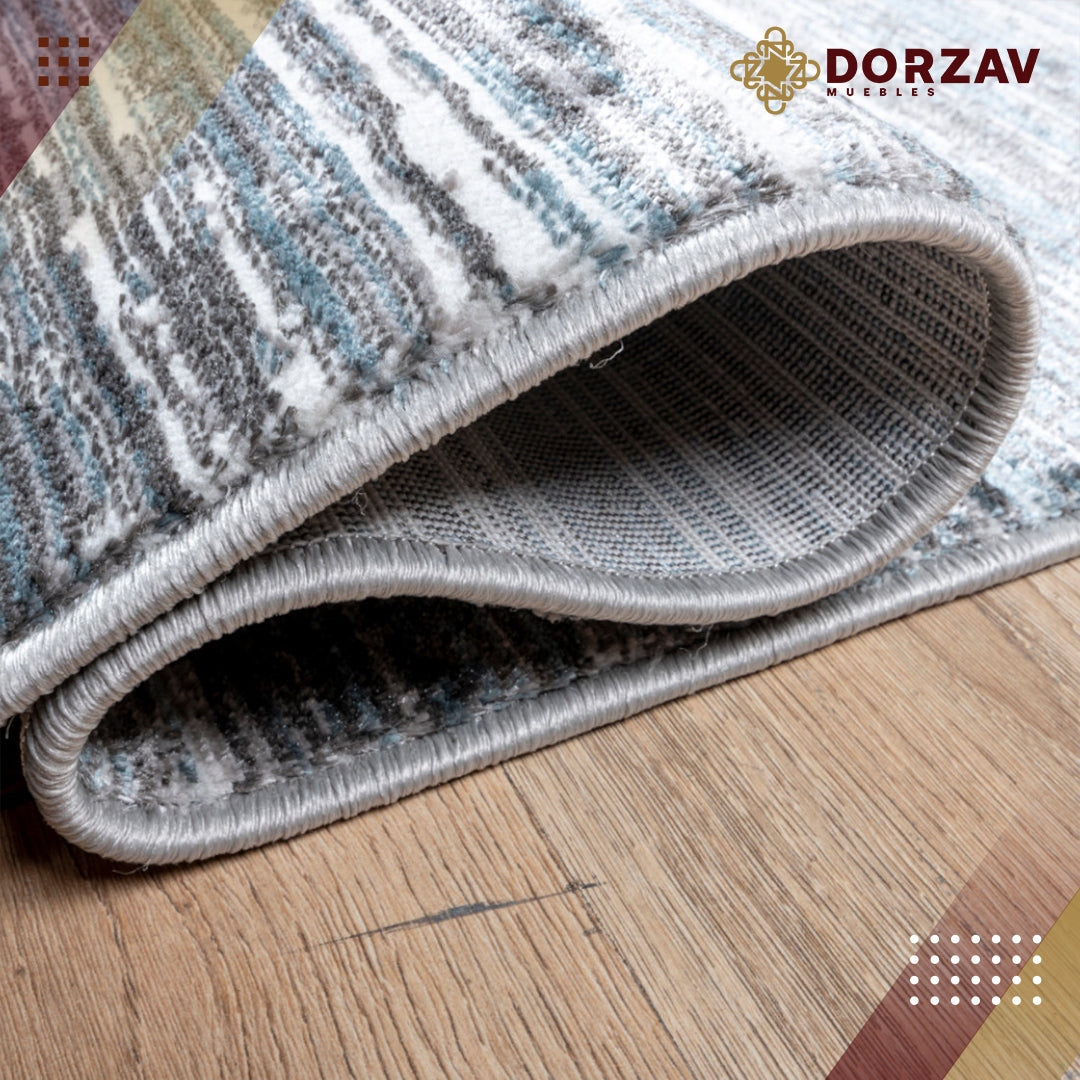 Tapete Decorativo Amina T5138 Gris / Gris – Abstracto · Interior