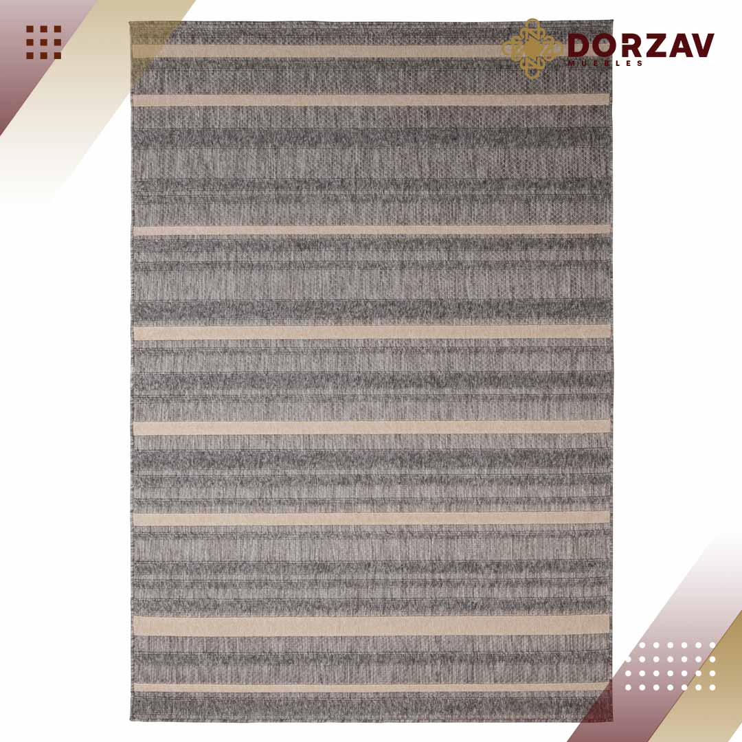 Tapete Decorativo Aria T2309 Gris / Crema – Natural · Exterior