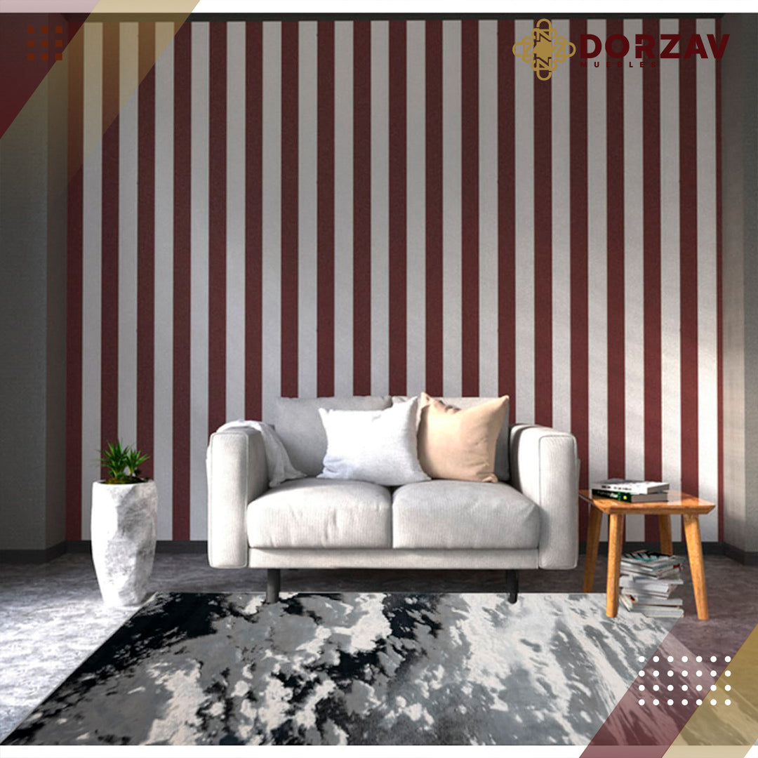 Tapete Decorativo Artema U6002 Gris / Plata – Abstracto · Interior
