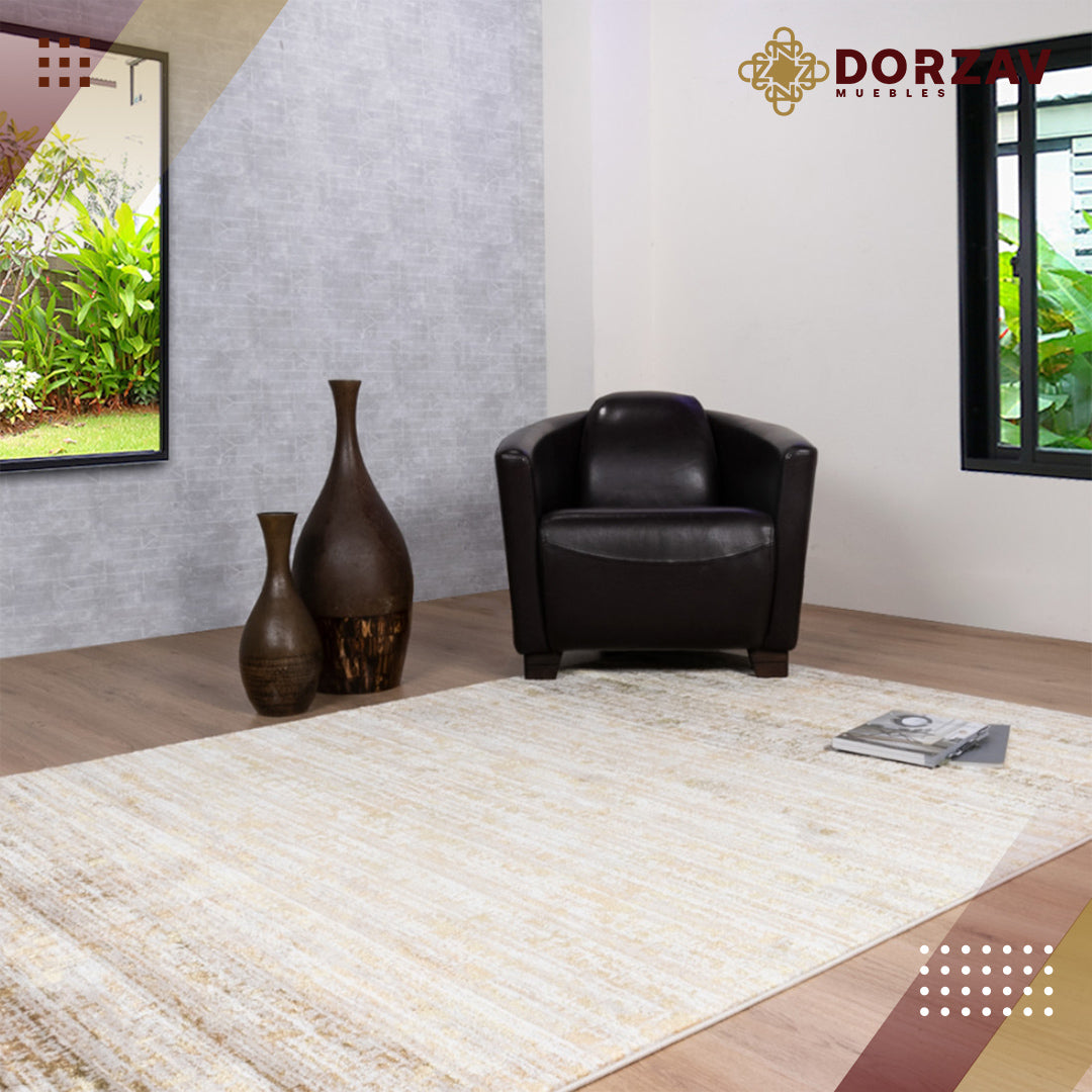 Tapete Decorativo Artema U6003 Oro / Taupe – Abstracto · Interior