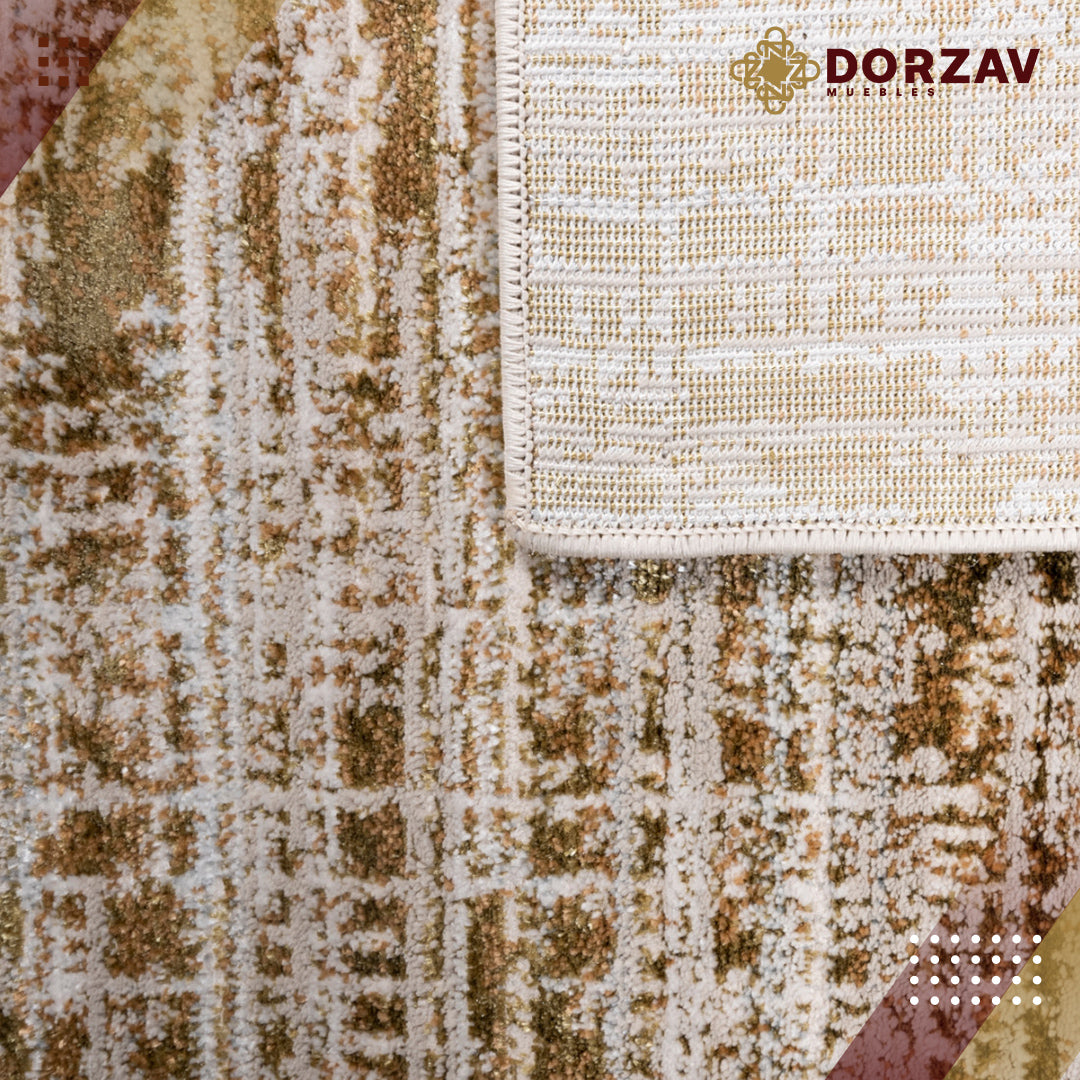 Tapete Decorativo Artema U6004 Oro / Taupe – Abstracto · Interior