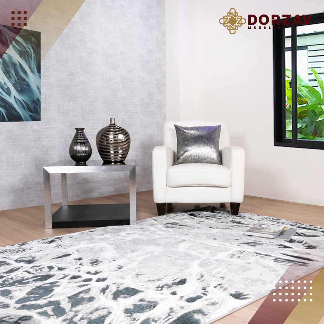 Tapete Decorativo Artema U6005 Gris / Plata – Abstracto · Interior