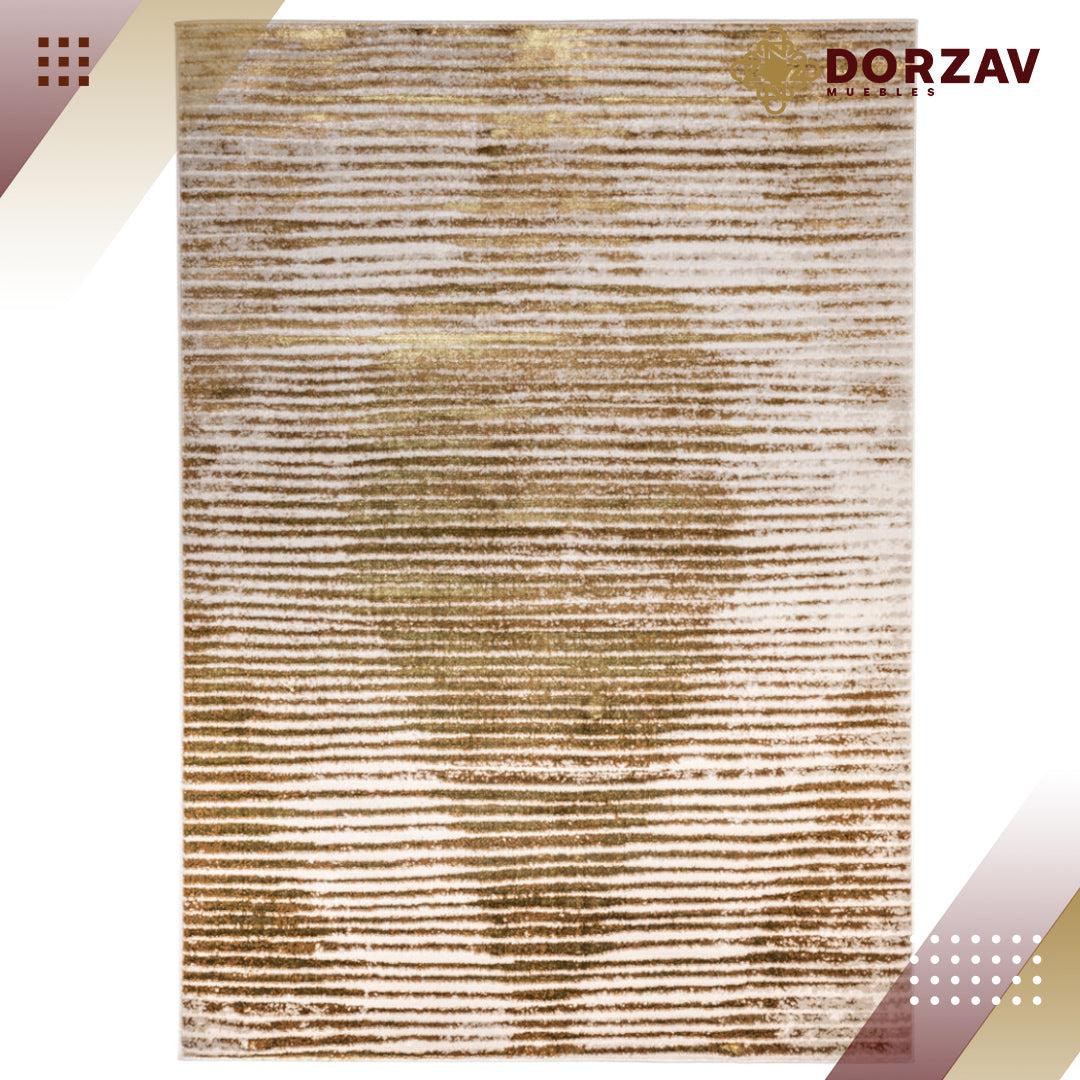 Tapete Decorativo Artema U6006 Oro / Taupe – Abstracto · Interior