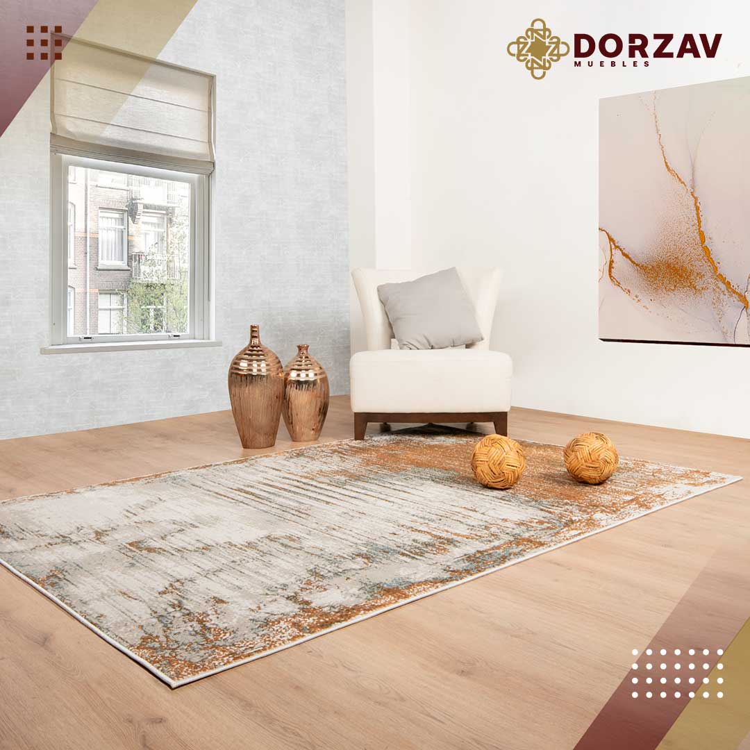 Tapete Decorativo Artema U6018 Oro / Taupe – Abstracto · Interior