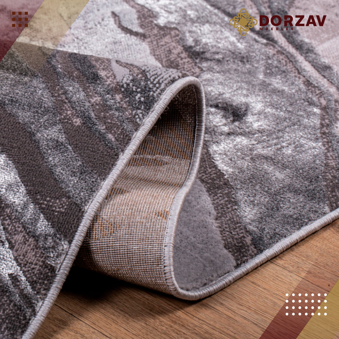 Tapete Decorativo Ayda T9012 Gris / Plata – Abstracto · Interior
