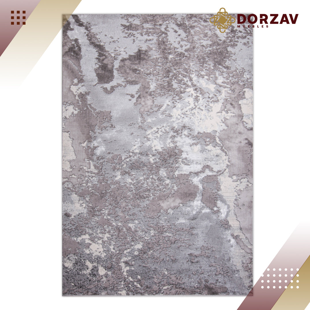 Tapete Decorativo Ayda T9017 Gris / Plata – Abstracto · Interior