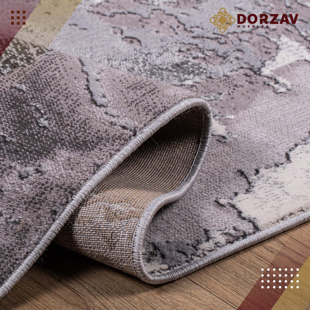 Tapete Decorativo Ayda T9017 Gris / Plata – Abstracto · Interior
