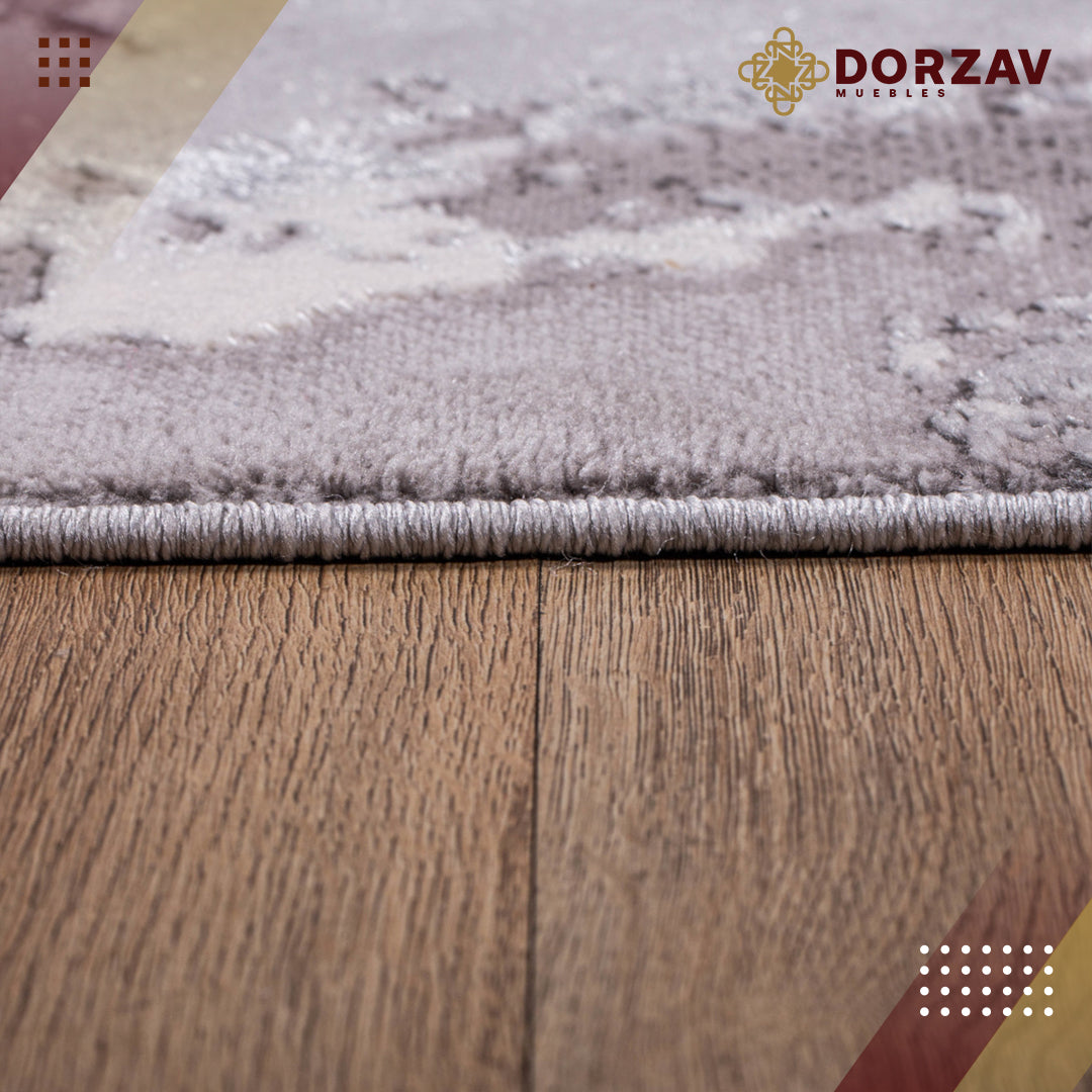 Tapete Decorativo Ayda T9017 Gris / Plata – Abstracto · Interior