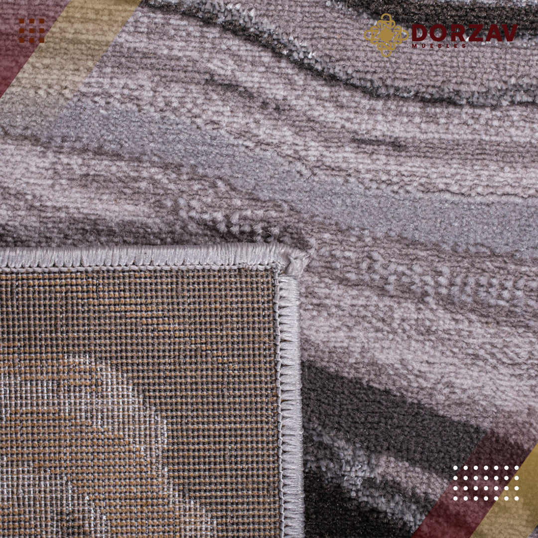 Tapete Decorativo Ayda T9018 Gris / Plata – Abstracto · Interior