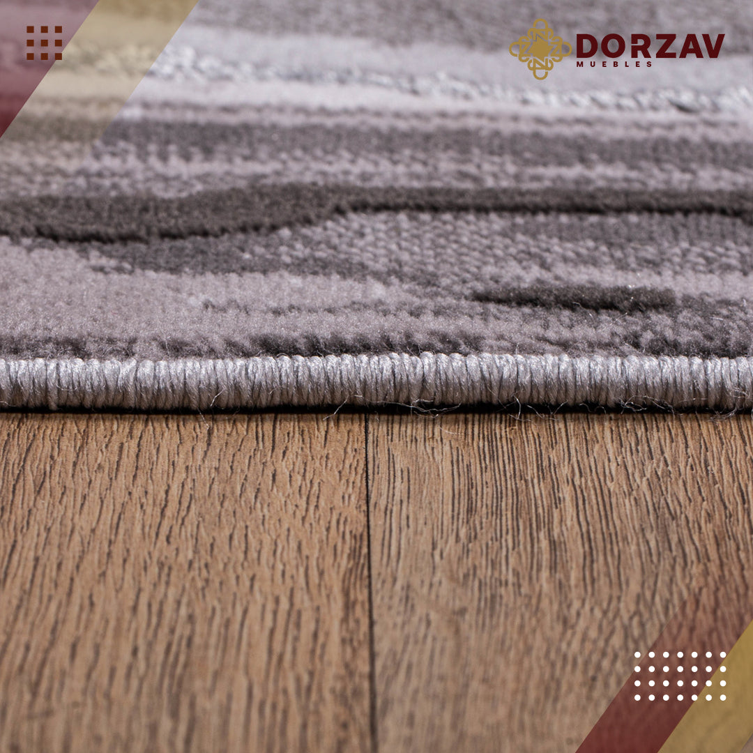 Tapete Decorativo Ayda T9019 Gris / Plata – Abstracto · Interior
