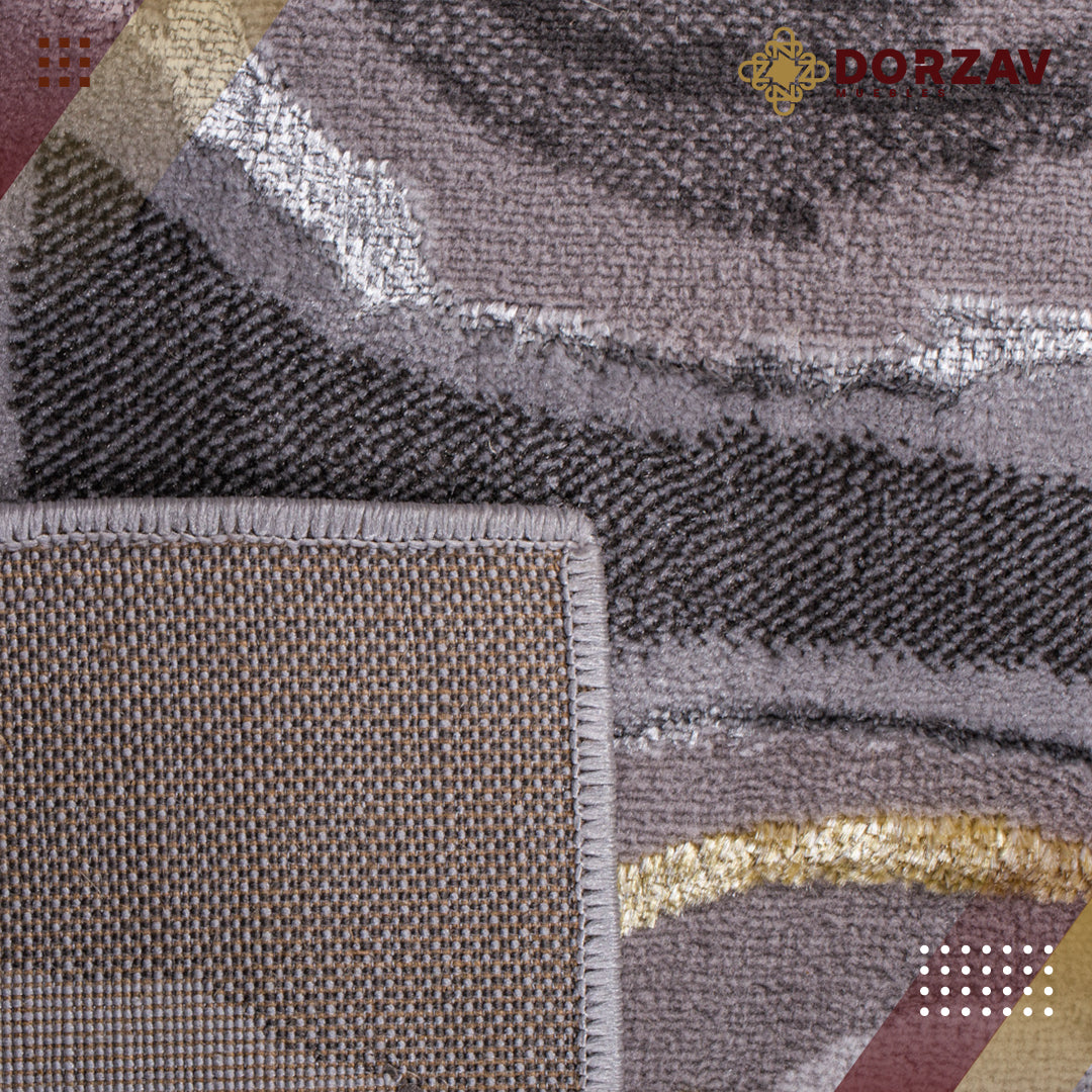 Tapete Decorativo Ayda T9019 Gris / Plata – Abstracto · Interior